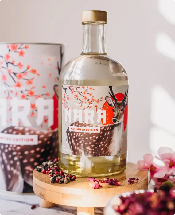 K2 gin Nara príprava